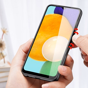 Dux Ducis Fino kotelo päällystetty nylon materiaalia Samsung Galaxy A03s vihreä