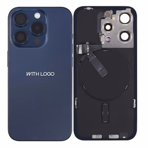 Takakansi yhteensopiva iPhone 15 Pro Max / Sininen titaani / (kaikki osat mukana) / OEM