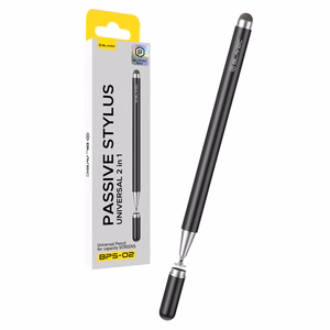 Blavec Passive Stylus Pen BPS-02 Universal 2 in 1 (BPS02-UB) musta