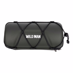 WILDMAN matkalaukku polkupyörän ohjaustankoon vetoketjulla, 2L, GD7X, vihreä