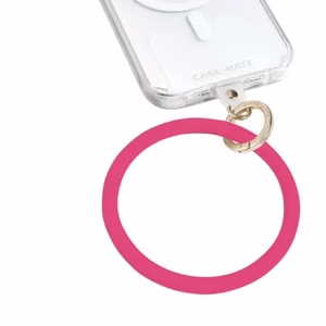 Case-Mate Phone Bangle wrist strap for smartphones, fuchsia