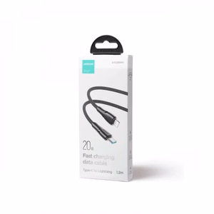 Joyroom Surpass Series A11 Lightning / USB-C 20W 1.2 m kaapeli - musta