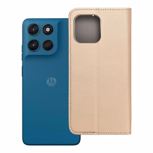 SMART CASE Book kuori Motorola G57 POWER:lle - kultainen