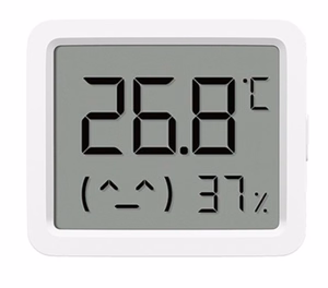 Xiaomi Smart Temperature and Humidity Monitor 3 Mini QBH4312GL – kompakti lämpötila- ja kosteusmittari, valkoinen