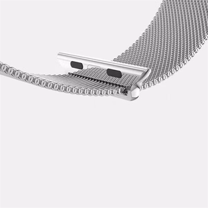 Magnetic Strap Apple Watch 38/40mm Magneettinen Hihna Apple Watch Ranneke - punainen
