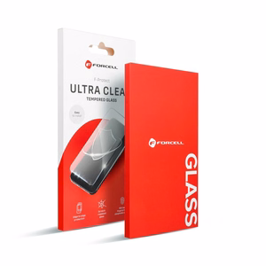 Karkaistu lasi Samsung A24 4G / A25:lle Forcell Ultra Clear Glass musta