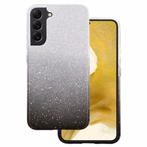 Back Case BLING Samsung Galaxy S22 Plus:lle - musta