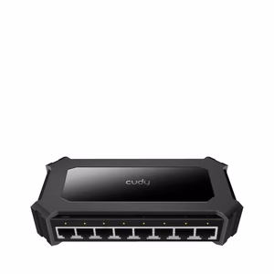 Cudy GS108D network switch Unmanaged Gigabit Ethernet (10/100/1000) Black