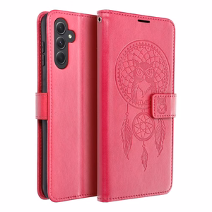 MEZZO Kirjasuojakuori Samsung A54 5G:lle dreamcatcher magenta