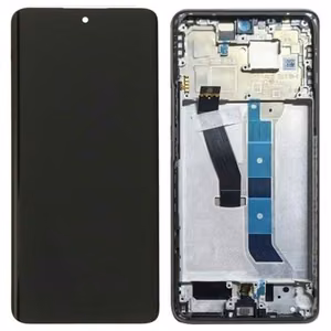 Xiaomi Redmi Note 15 5G:n LCD-näyttö, kosketusnäyttö, musta kehys, alkuperäinen (huoltopaketti)