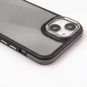 Crystal Black -kuori Samsung Galaxy M15 5G harmaa
