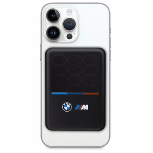 BMW M Collection MagSafe 15W 3000mAh Inductive Power Bank - Black