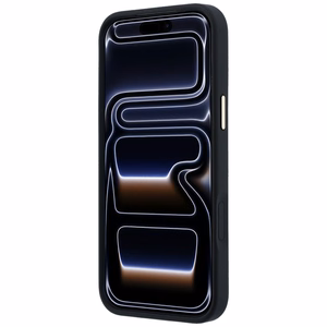 Guess Peony 4G Small Logo MagSafe-suojakuori iPhone 17 Pro Max / 18 Pro Max -malleille, musta