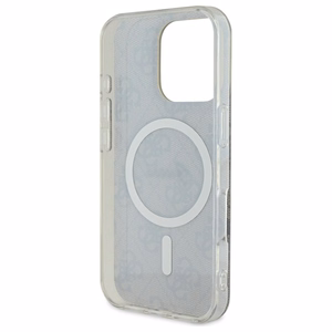 Guess IML 4G MagSafe Suojakuori iPhone 16 Pro Max:lle - Ruskea