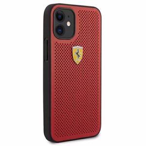 Ferrari FESPEHCP12SRE iPhone 12 mini 5.4" punainen/punainen kovakotelo On Track rei'itetty