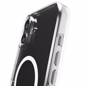 Puro Impact Clear D3O TPU+PC MagSafe-yhteensopiva suojakuori iPhone 17:lle - läpinäkyvä