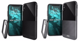 X-Doria Dash Leather suojakuori laitteelle iPhone X, musta