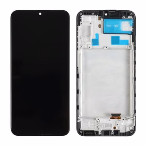 LCD Display Compatible With Samsung A245 A24 4G black with frame HQ