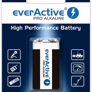 Alkaliparisto 6LR61 9V (R9*) everActive Pro