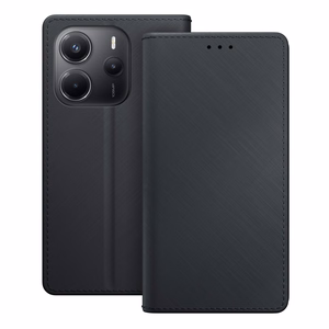 3mk Lompakko-Suojakuori Xiaomi Redmi Note 14 4G:lle - Musta