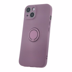 Puhelimen suojakuori sormipidikkeellä iPhone 15 Pro 6,1' vaaleanvioletti