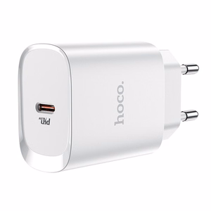 Charger Hoco N14 (1xUSB-C 20W) white
