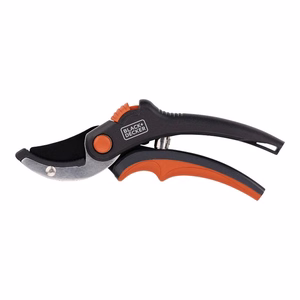 BLACK+DECKER-ohileikkaavat oksasakset, 20,3 cm