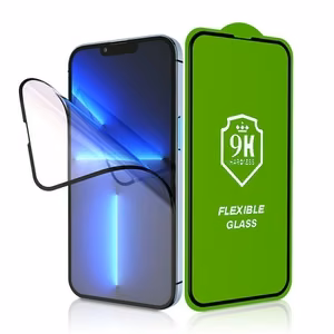 Bestsuit Flexible Hybrid Glass 5D suojalasi Apple iPhone 17 Air musta