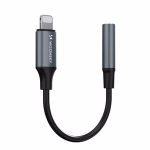 Wozinsky WALJ-01 Lightning adapter - 3.5mm mini jack - black