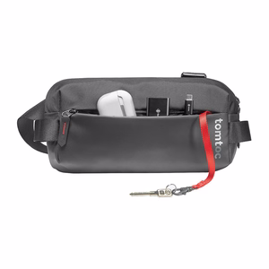 Olkalaukku S 4L Tomtoc Explorer-T21 (musta)