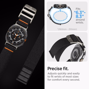 Spigen DuraPro Flex Samsung Galaxy Watch Ultra (47 mm) musta