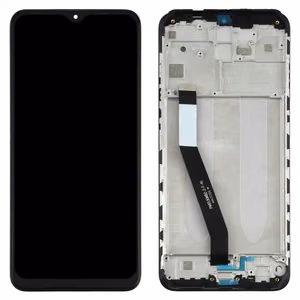 LCD-näyttö Xiaomi Redmi 9 kosketusnäytöllä kehyksellä musta ORG