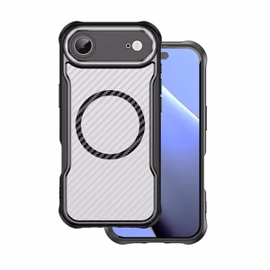 Defender Carbon Mag Suojakuori iPhone 17 Air 6,6 musta