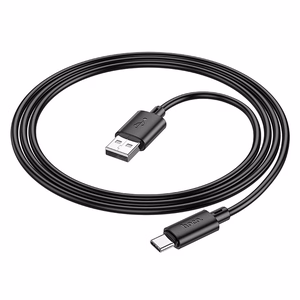 Kaapeli USB-A - USB-C Hoco 3A 1 m X88 musta