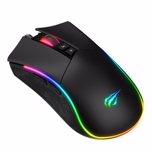 Havit MS1001S - optinen oikeakätinen pelihiiri, USB type A, mustanharmaa