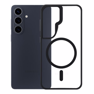 3mk Satin Armor MagCase Samsung Galaxy S26:lle - läpinäkyvä musta