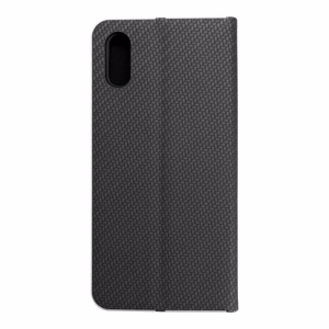 Flip-suojakuori Xiaomi Redmi 9AT / Redmi 9A:lle Luna Book Carbon musta