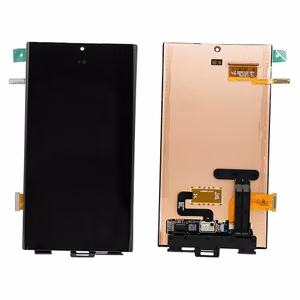 Ekranas Samsung S908 S22 Ultra su lietimui jautriu stikliuku No Frame originalus (service pack) GH96-14788A, GH82-37366A