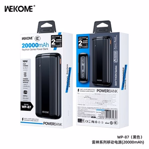 Power Bank WK Design "WP-87" Black 20000mAh