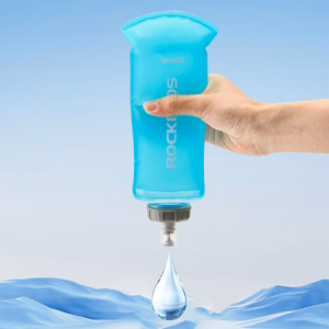 Rockbros 35210027001 pehmeä juoksupullo, 500 ml – vaaleansininen