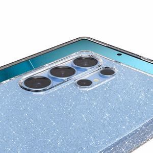 Spigen Liquid Crystal suojakuori Samsung Galaxy S25 Ultra -puhelimelle Glitter Crystal