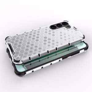 Honeycomb Suojakuori Samsung Galaxy S23+:lle panssaroitu hybridikotelo sininen