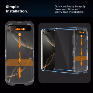 Tech-Protect Quick Set+ 2-pack karkaistu lasi iPhone 16 Pro:lle