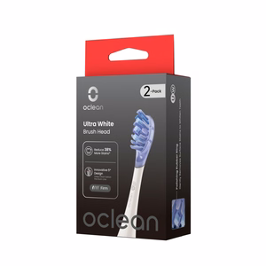 Oclean Ultra White -harjaspäät 2 kpl UW03 W02, valkoiset