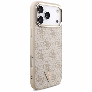 Guess 4G Triangle Logo MagSafe -suojakuori iPhone 17 Pro Max - ruusukulta