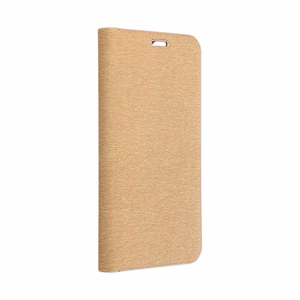 Luna Book Gold -lompakkokotelo Xiaomi Redmi 17 4G / 17 5G EU -puhelimelle, kullanvärinen