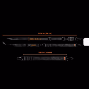 SPIGEN DA30M UNIVERSAL LANYARD STRAP CROSSBODY musta