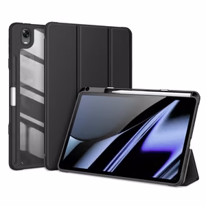 Dux Ducis Toby panssaroitu Flip Smart Case Oppo Pad kynänpidikkeellä Musta