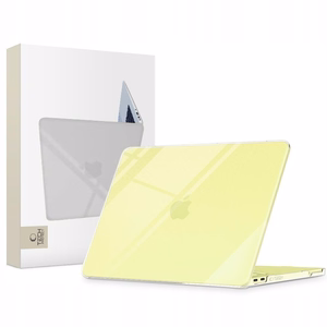 Tech-Protect SmartShell -kotelo MacBook Neo 13:lle, läpinäkyvä