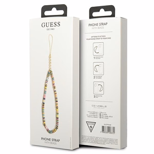 Guess riipus GUSTPEAM puhelimen hihna monivärinen Heishi Beads
